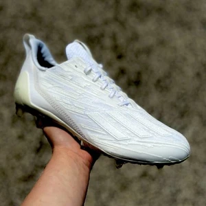 Adidas Adizero Men’s Football Cleats White Training Shoe Sports Footwear #413 - Picture 1 of 24