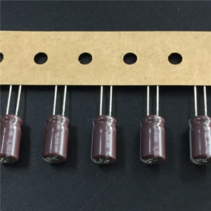 Condensador electrolítico de baja impedancia 20 piezas 25V100UF KY 6,3X11 mm pezón 105°C - Imagen 1 de 4