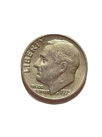 1975 Dime- NO MINT MARK Cover