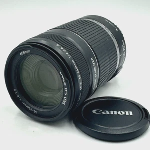 Canon zoom lens EF-S 55-250mm telephoto lens for digital camera from Japan - Picture 1 of 13