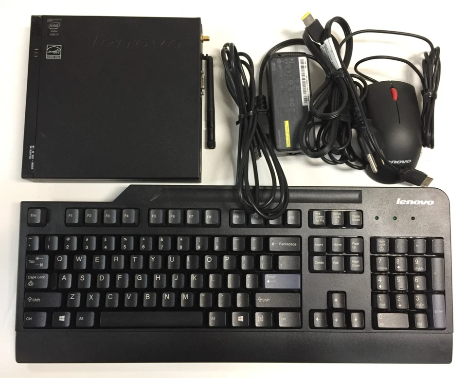 Lenovo ThinkCentre M73 Mini Desktop 10AY0082US/i3-4150T/4GRAM/500GHDD/Win10 Pro - Image 1 of 4