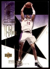 2000-01 Upper Deck Pros & Prospects Star Command Vince Carter Toronto Raptors