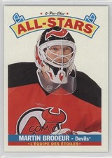 2012-13 O-Pee-Chee All-Stars Wrapper Redemption Martin Brodeur #AS-28 HOF