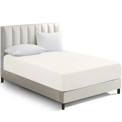 "Sábana Ajustable Completa 16"" Bolsillo Extra Profundo Elástico Sábanas Twin Completo King Queen" Foto 1 de 4