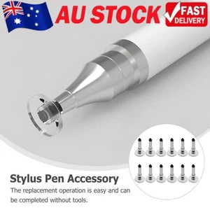 12 Pieces Stylus Replacement Tips Universal for Capacitive Touch Screen - Photo 1 sur 12