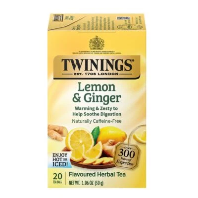 Té Twinings de limón y jengibre - 20 unidades Foto 1 de 4