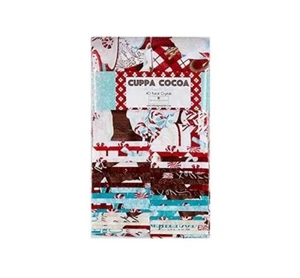 Wilmington CUPPA COCOA Quilt Fabric 40 Piece 2.5" Strips Karat Crystals - Picture 1 of 1