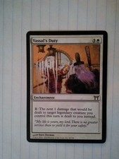 mtg vassals duty