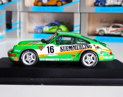 1/43 Minichamps Porsche 911 Carrera 2 Kuemmerling Strahle Autosport #16 Cup 1992 - Imagen 1 de 4