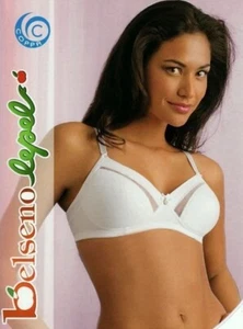 LEPEL BEL SENO REGGISENO art 270 SENZA FERRETTO BIANCO NERO FARD COPPE B C D - Foto 1 di 10