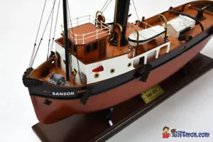SANSON SEA GOING tugboat fully built museum quality model ship with stand - Picture 1 of 12