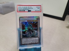PSA 9 Black-Winged Dragon DABL-EN100 1st Edition Starlight Rare!