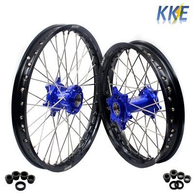 Llantas CNC KKE 21/18"" aptas para Husqvarna TC TE FC FE 125 250 450 501CC 2014-2024 Foto 1 de 4