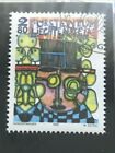 Liechtenstein 1993 2.8 Fr.Hommage Zeitgenössische Kunst Hundertwasser Gestempelt