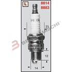 Candela Champion Spark Plug Oe064/T10 Rl82yc Yamaha Cy F 50 Cc 1994>