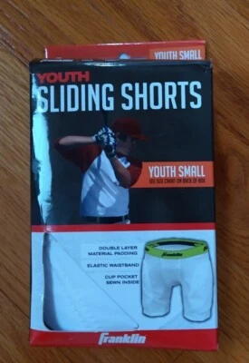 Franklin Sports - Pantalones Cortos Deslizantes de Béisbol Juvenil Foto 1 de 4