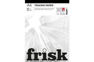 Frisk Tracing Paper Pad A4 - 60gsm, Transparent - 50 Sheets - Picture 1 of 3