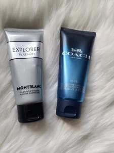 Coach Blue und Montblanc Explorer Platin Duschgel 3,3 Oz. - Bild 1 von 1