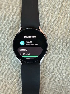SAMSUNG ~ GALAXY WATCH 4 SM-R865U ~ Rose avec bracelet NOIR - Photo 1 sur 3