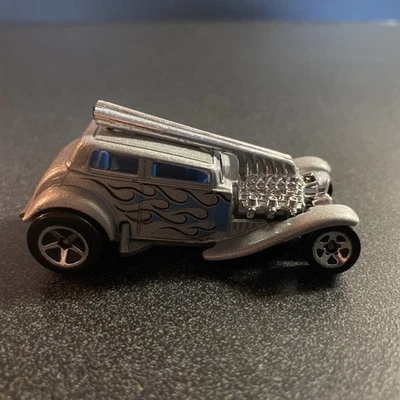 Hot Wheels Car 2007 New Models Silver Straight Pipes USED.  - Image 1 of 4
