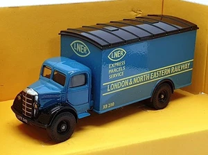Corgi Appx 14cm Long D822/11 - Bedford O Series Van (LNER) Blue - Picture 1 of 5