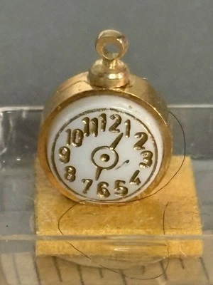 Relógio despertador miniatura vintage “Chrysnbon Judy Berman” novo na caixa (109) - Imagem 1 de 4