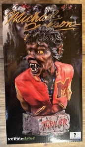 Michael Jackson Thriller Bust Statue Box (Empty Box Only!) - Picture 1 of 9