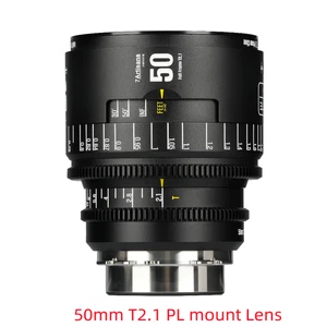 7Artisans 50mm T2.1 Large Aperture Full Frame Nano Lens for Arri PL Cine Camera - Picture 1 of 7