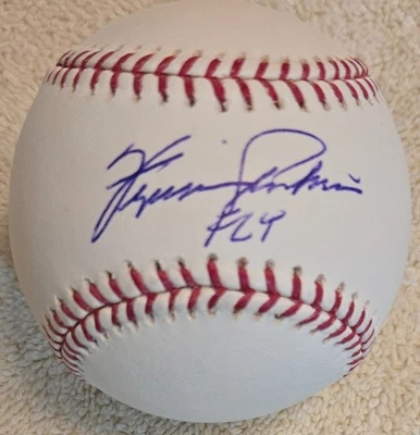 Ferguson "Fergie" Jenkins signed baseball “FLY” Inscription PSA/DNA 9 Certified - Image 1 of 4