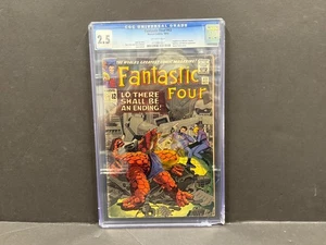 Fantastic Four #43 CGC Graded 2.5 custodia rotta angolo inferiore destro 1965 Dr. Doom - Foto 1 di 8