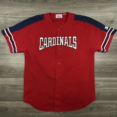 Camiseta de béisbol vintage de los Cardenales de San Luis para hombre XL MLB Mark McGwire Starter años 90 Foto 1 de 4