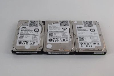 *Lot of 3* Assorted Dell 2.5" 300GB 15K 6Gbs SAS Server Hard Drive - Sanitized - Image 1 of 4