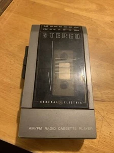 General Electric Battery Operated AM FM Radio Cassette Player 3-5440a - Picture 1 of 5