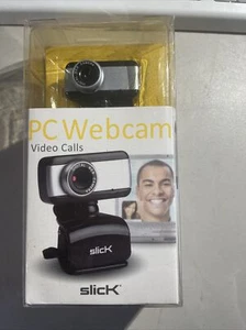 NIP SLICK Brand PC Webcam Video Calls, Works With Skype, Portable Sealed (20a) - Picture 1 of 1