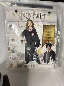 Harry Potter Costume Kids Medium 5-7 Gryffindor Robe With Shirt and Tie - Picture 1 of 6