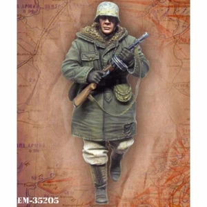 Modellino figure resina 1:35 kit 1 soldato tedesco nella seconda guerra mondiale non assemblato non dipinto - Foto 1 di 2