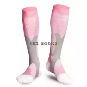 Calze a compressione calze donna uomo ginocchio medico 20-30 mmHG TG L-XL - Foto 1 di 4