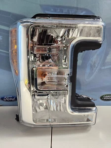 2017 FORD F250 F350 F450 F550 RIGHT SIDE HALOGEN HEADLIGHT USED OEM - Picture 1 of 13