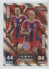 2014-15 Topps Match Attax Bundesliga Flugelzange Franck Ribery Arjen Robben #252