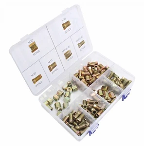 Bremsrohr Mutter Armaturen Set/Box 135 Stck. Stecker Buchse kurz Vollgewinde MM & UNF - Bild 1 von 12