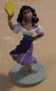 GLÖCKNER DER NOTER DAME ESMERALDA DISNEY APPLAUSE CAKE TOPPER 1996 FIGUR SELTEN - Bild 1 von 1
