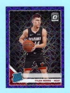 2019-20 PANINI OPTIC TYLER HERRO "BLUE VELOCITY" PRIZM ROOKIE RC - HEAT - Bild 1 von 2