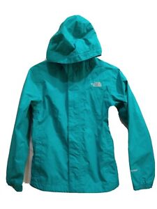 THE NORTH FACE Hyvent  Girl's MEDIUM (10/12) water resistant JACKET Hooded  (#B9