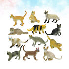 Cat Figure Playset - 12pcs of Adorable Kittens to Collect!