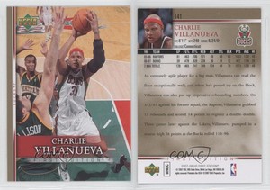 2007-08 Upper Deck First Edition Gold Charlie Villanueva #141