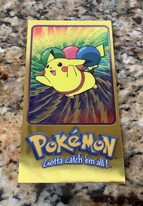 Flying Pikachu Topps 4 of 5 Pokemon TV Animation Edition Series 2 2000 Cards
