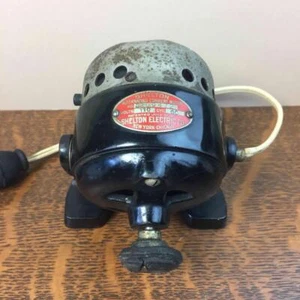 Antique pat. 1917 Shelton Electric Co. Alternation Current Motor 110 Volt 60 Cyc - Picture 1 of 10