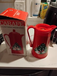 Waechtersbach Weihnachtsbaum Vintage mit Gänsekaraffe 1 Liter Thermo Vakuum  - Bild 1 von 7