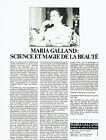Publicité Advertising  108  1981   produits soins de beauté Maria Galland