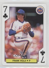 1991 US Playing Cards Major League All-Stars Silver Edge Frank Viola #7C